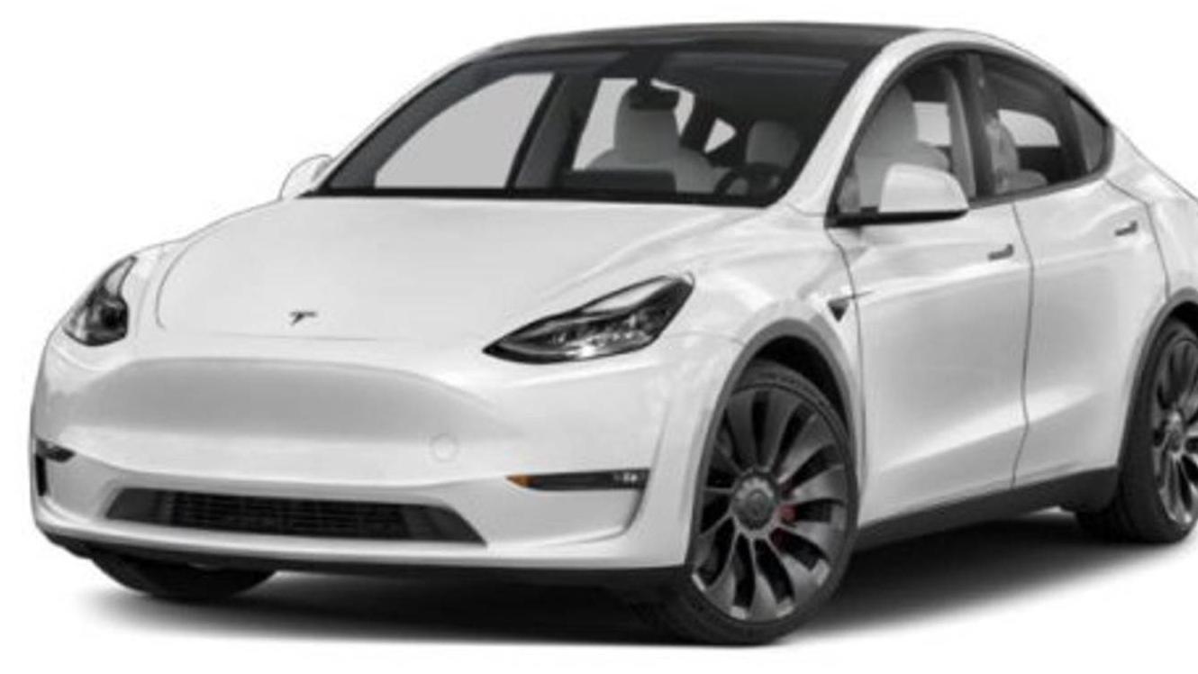 TESLA MODEL Y 2021 5YJYGDEE7MF194429 image